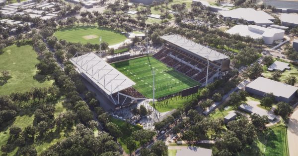 Plans revealed for massive reboot of Penrith Stadium