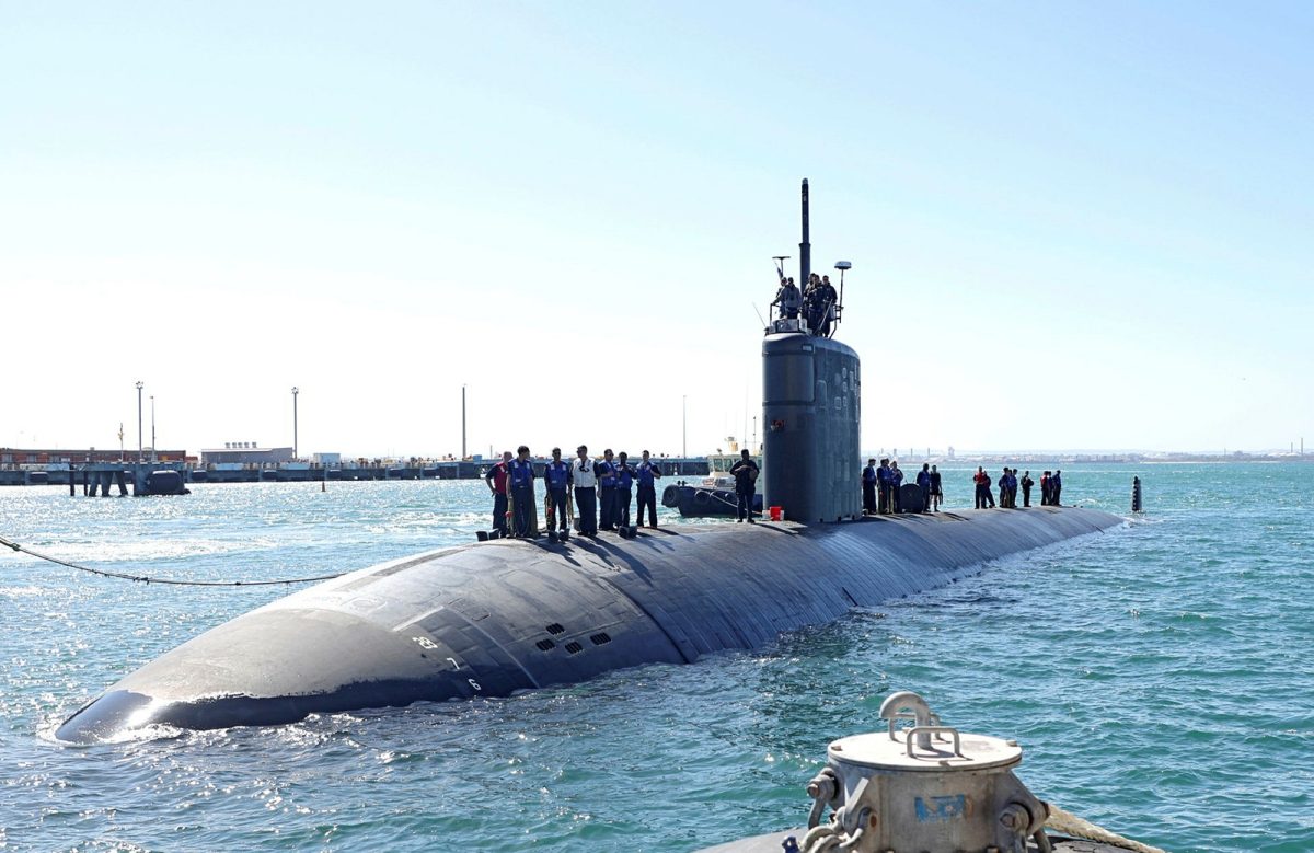 US Navy Los Angeles class submarine