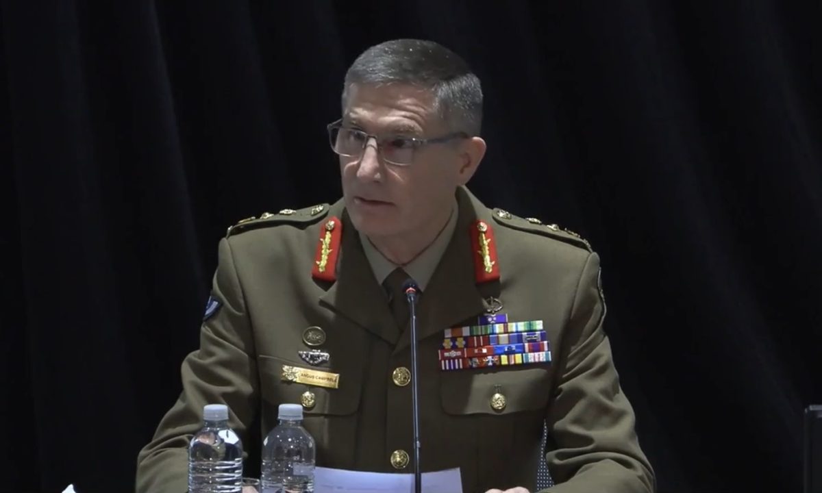 CDF General Angus Campbell