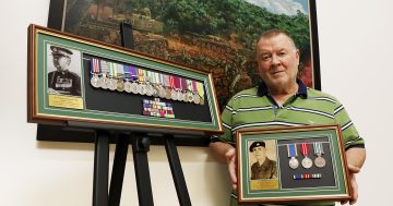 Unique way to mount medals, military memorabilia for generations to come