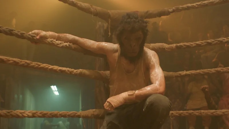Monkey Man movie scene