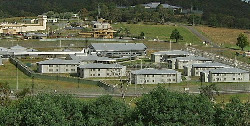 An aerial shot of the Risdon Prison Complex