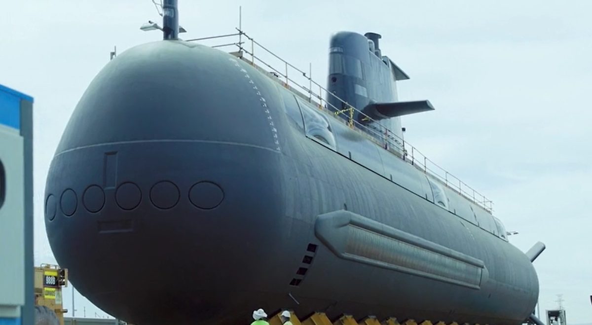 RAN Collins submarine