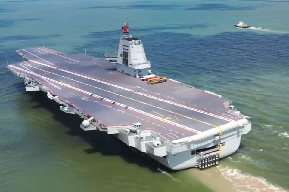 China’s newest aircraft carrier completes first sea trials | PS News