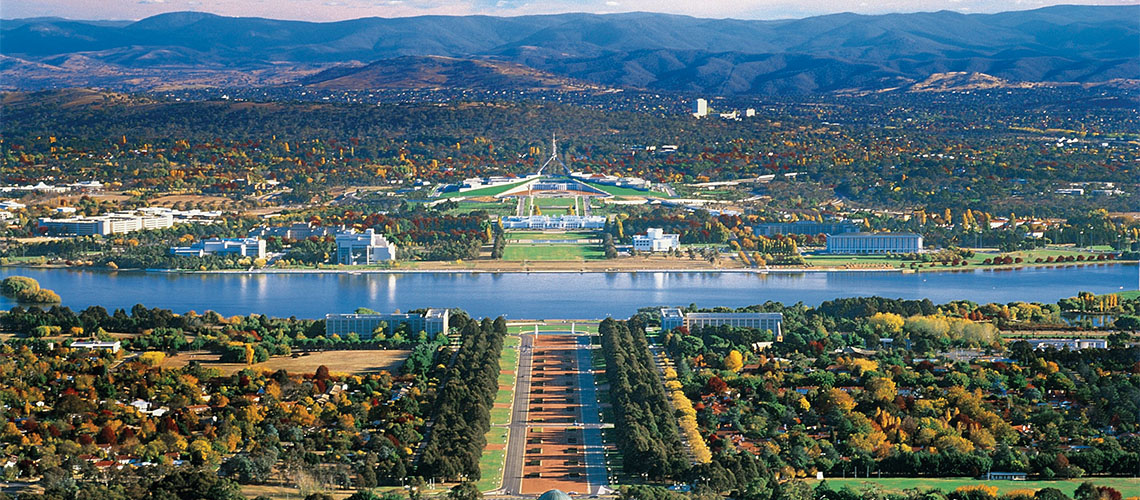 a city seen from the air