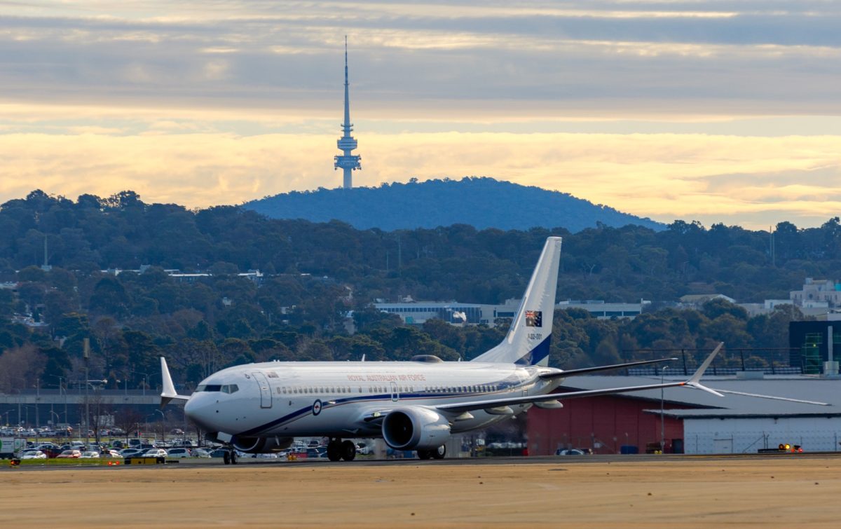 RAAF 737 MAX-8 BBJ