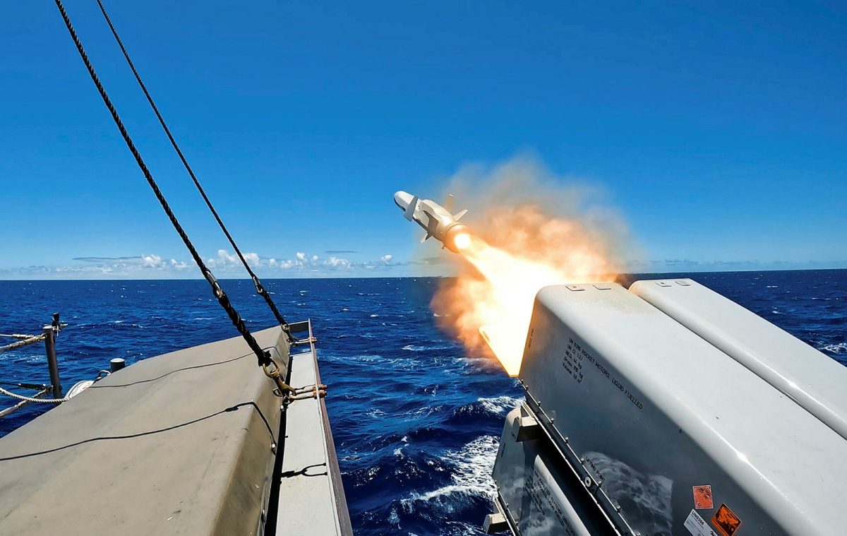 Navy NSM firing