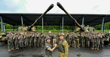 Army gunners train in South Korea for new self-propelled artillery