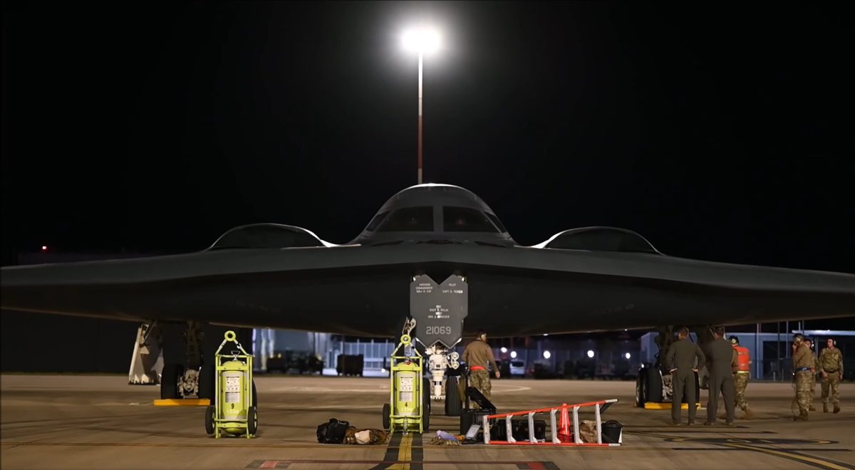 USAF B-2s at Amberley