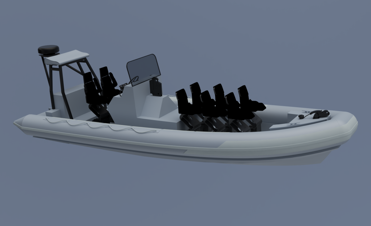 Sentinel 780R RHIB render