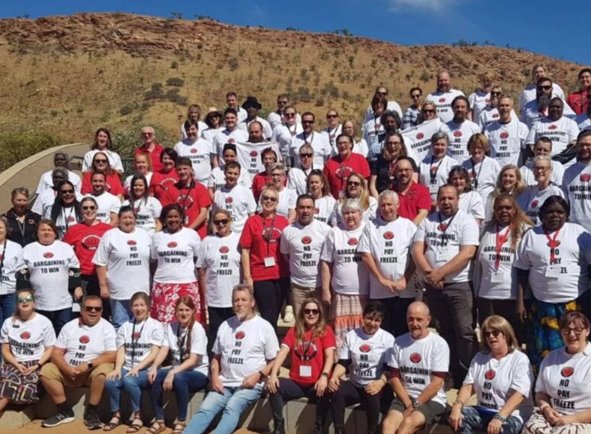 AEU-NT Branch members