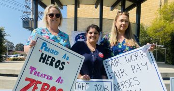 NSW nurses strike for second time in fortnight over being the ‘worst paid in Australia’