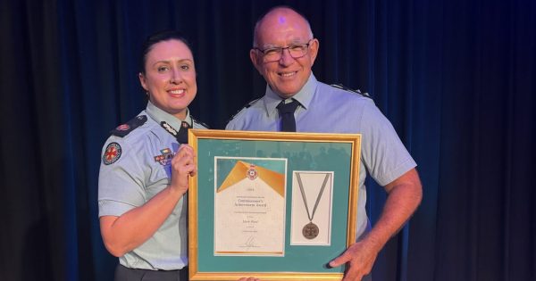 Top honour for Weipa's QAS 'explorer' field officer