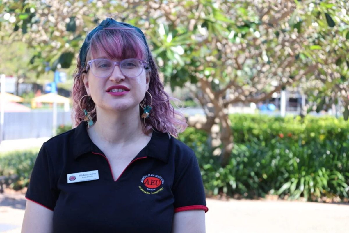 AEU-NT Branch President Michelle Ayres 