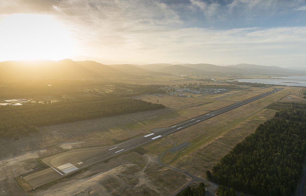 Airport runway