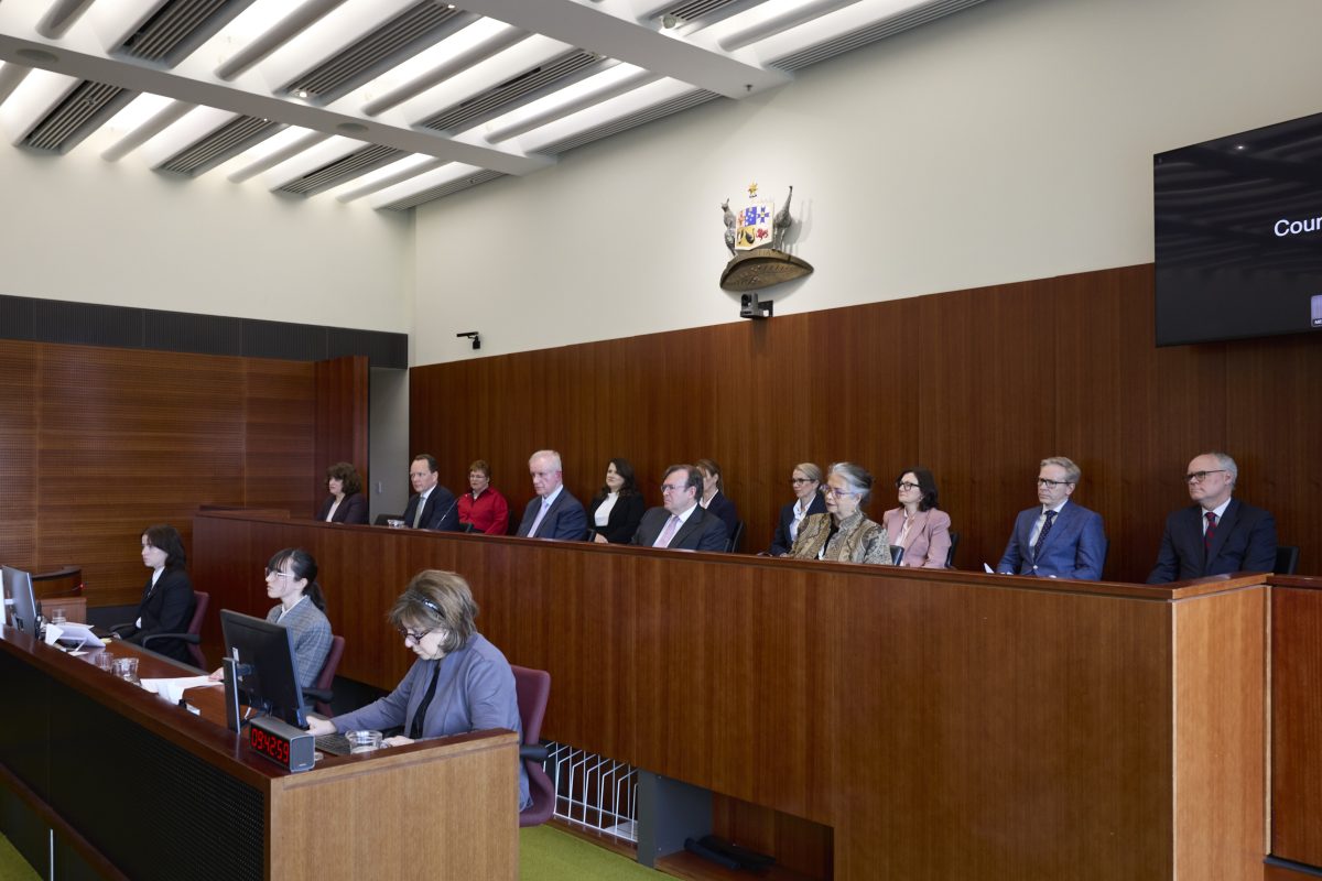 Tribunal members sitting in chambers