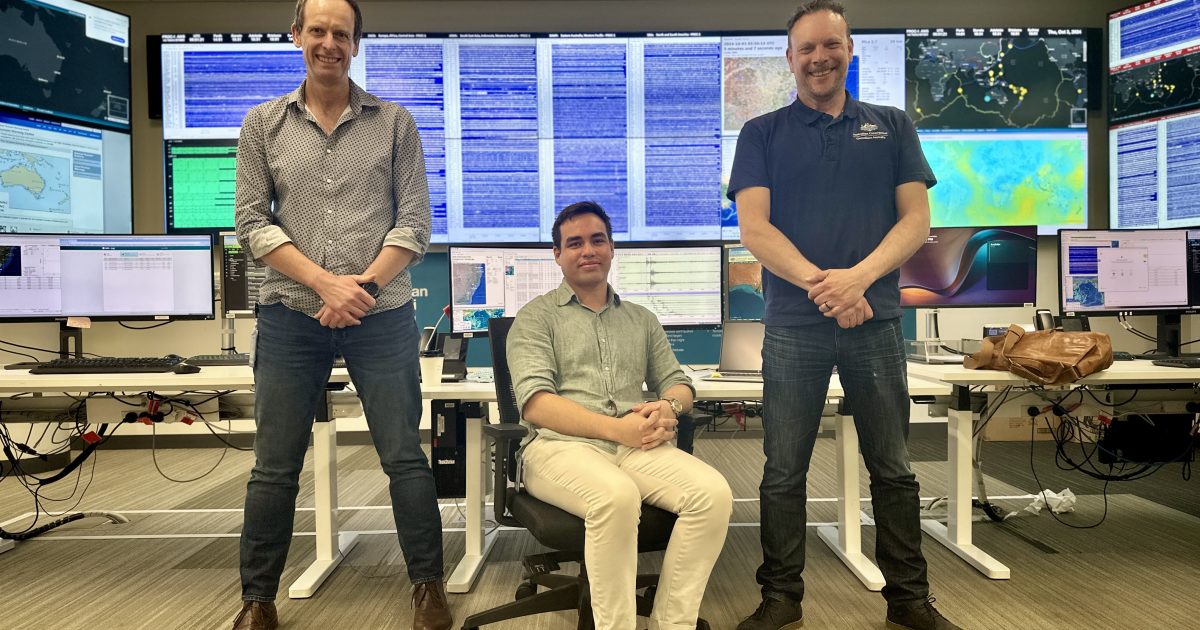 When a tree falls in a forest… the Australian Geosciences Earthquake Center probably knows about it