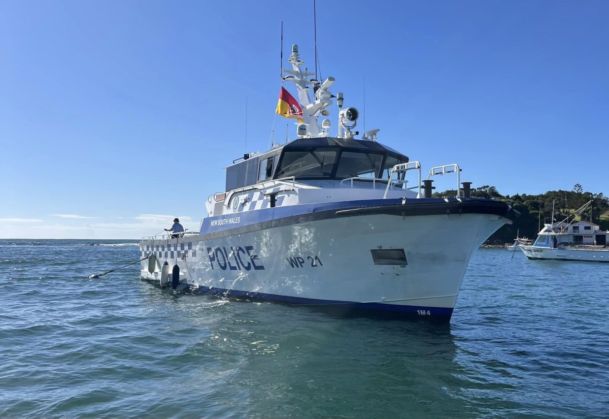 NSW Marine Command boat.