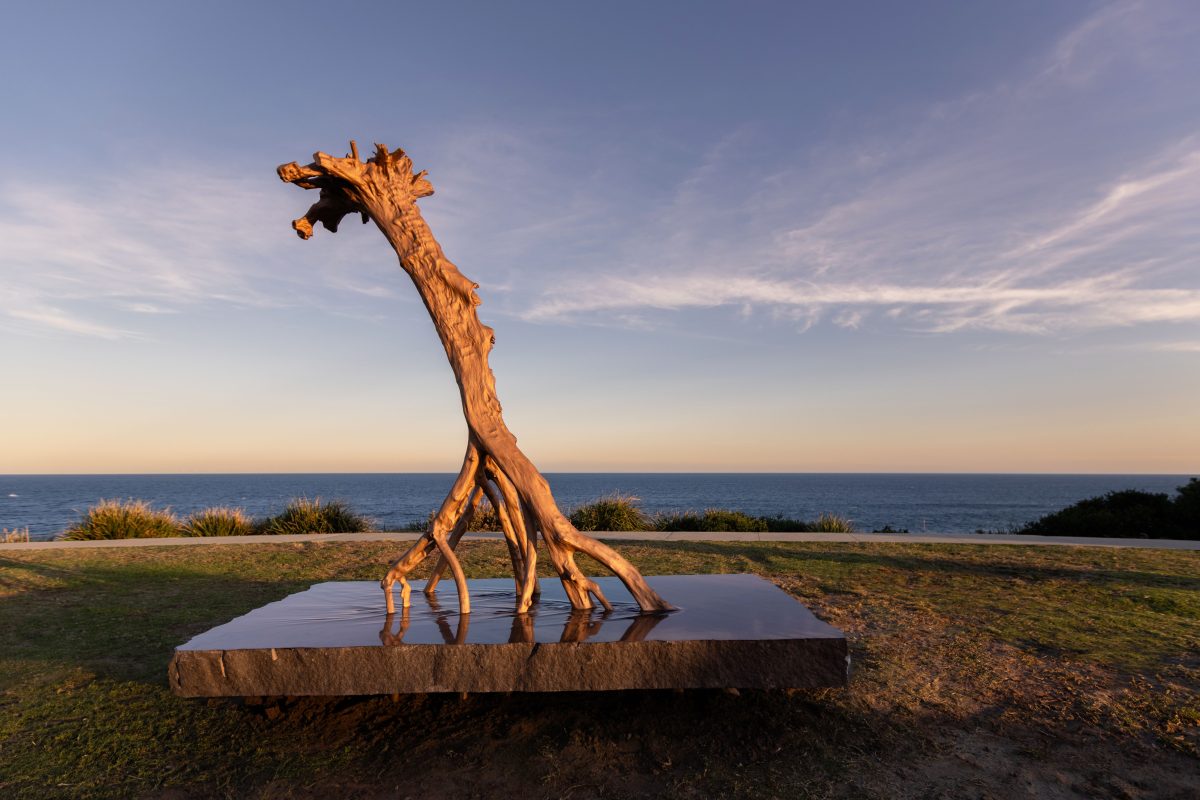 seaside sculpture