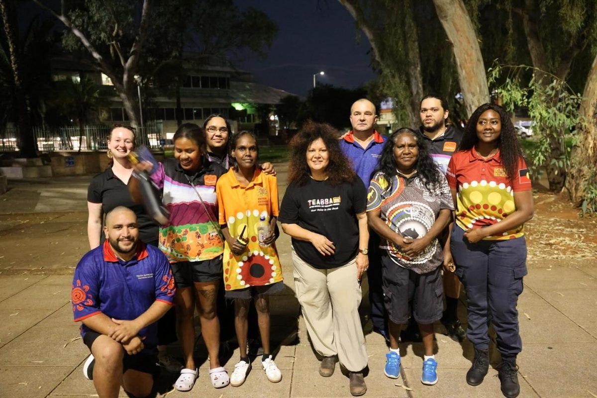 group of people in Alice Springs