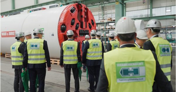 $180m spent on tunnel boring machines for South Australia's biggest ever infrastructure project