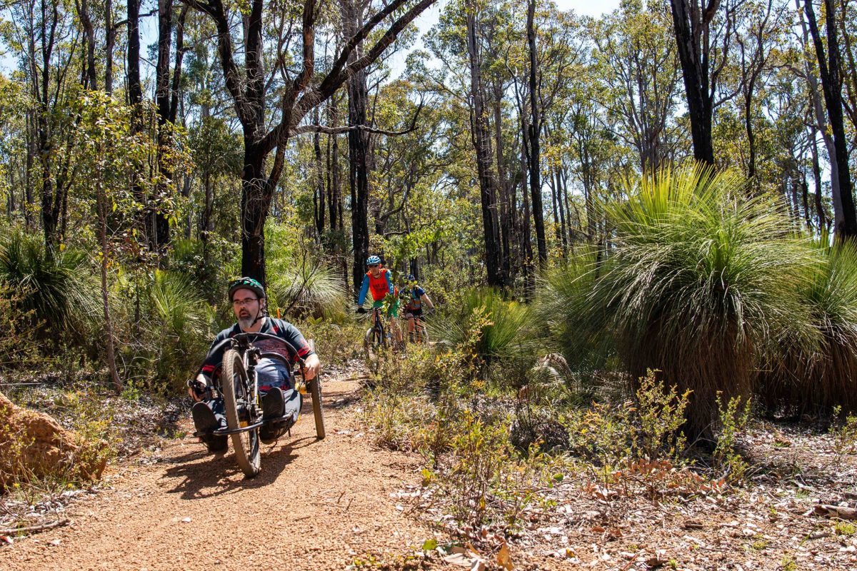 Mountain biking