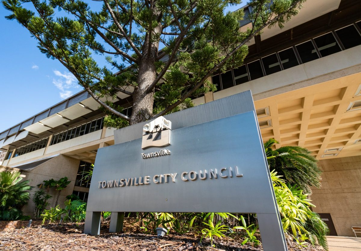 Council sign in front of building