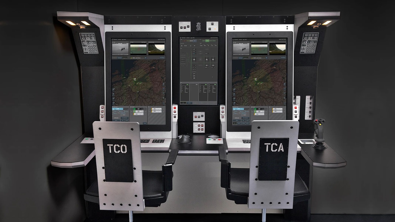 CDS missile command and control console