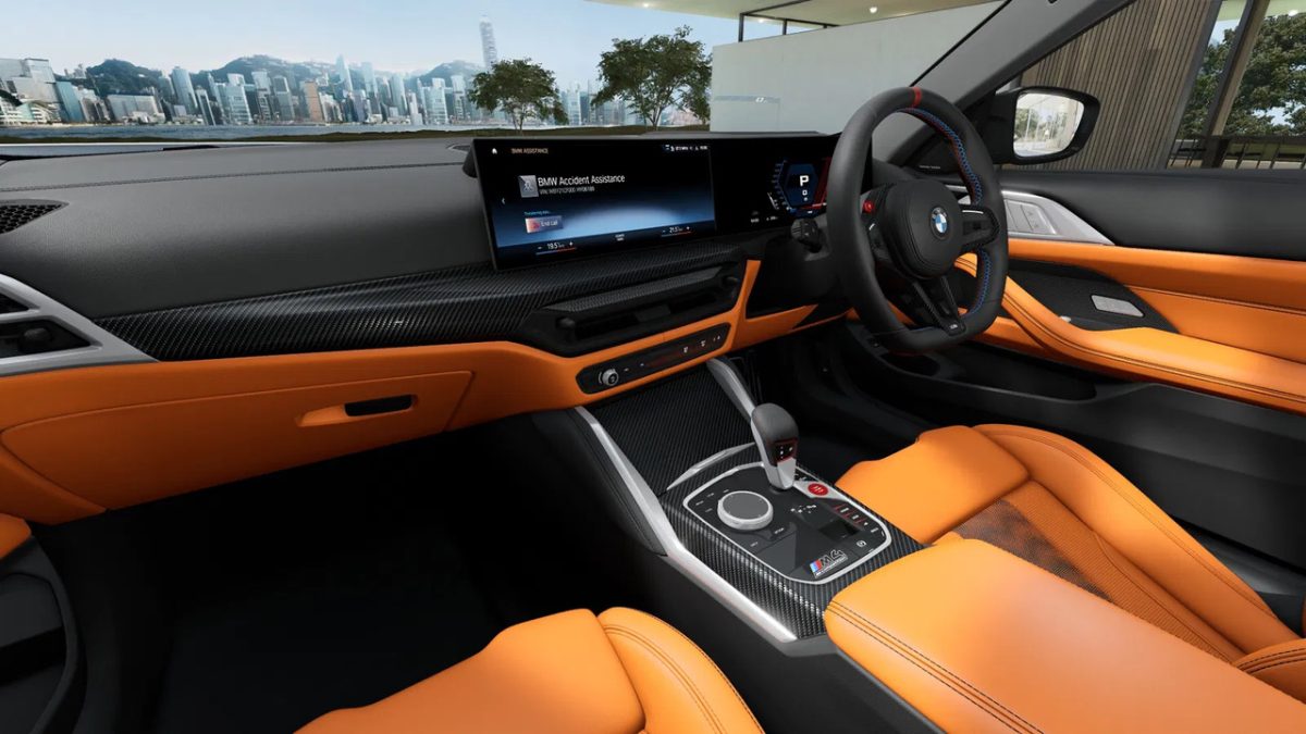 BMW M4 Competition interior