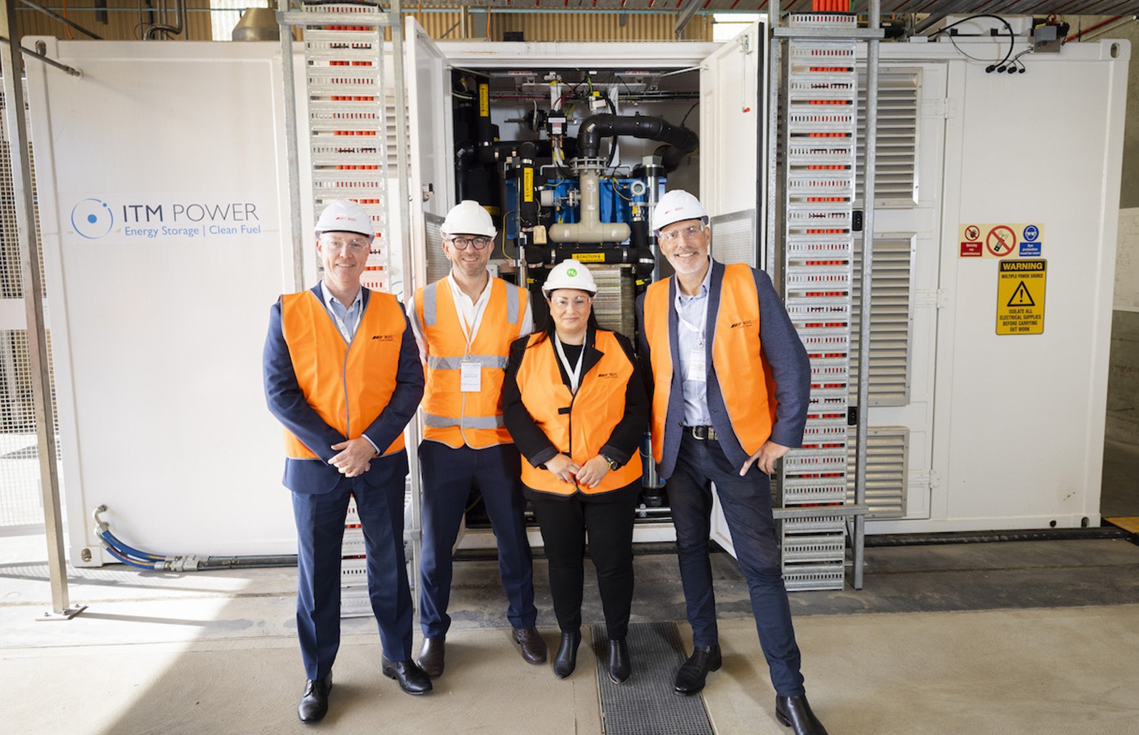 Launch of green hydrogen microgrid