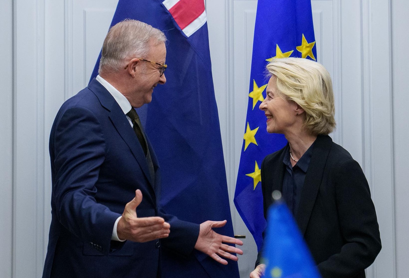 Anthony Albanese & Ursula von der Leyen