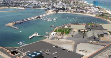 Major construction milestone sees Bunbury waterfront transformation near completion