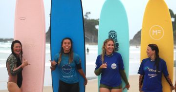 Inviting Byron Bay options: an invigorating women’s surfing retreat and an acclaimed lighthouse Aboriginal walking tour
