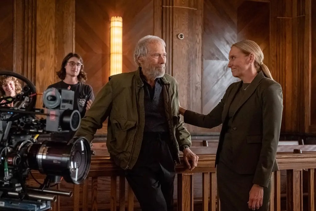 people on a film set