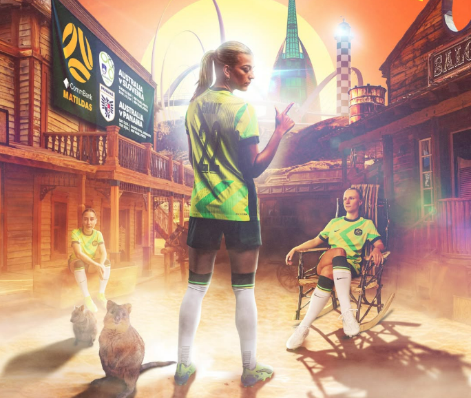 Matildas' promotional image