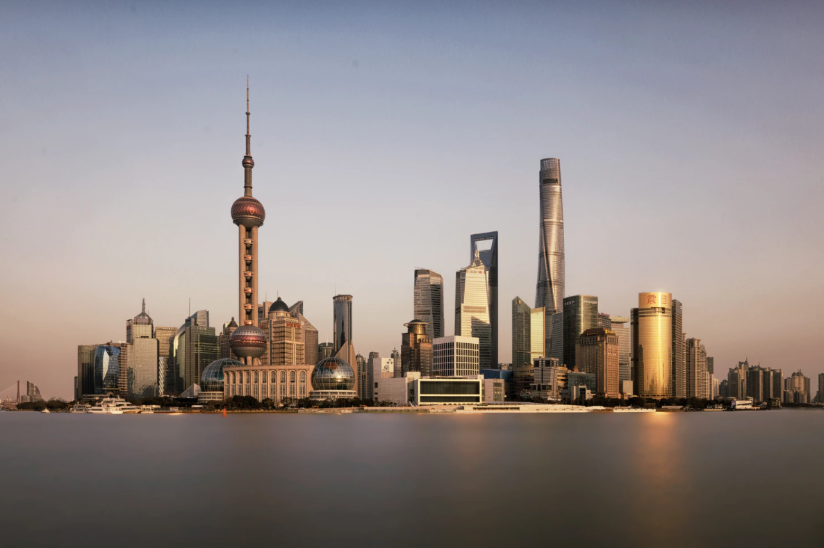 a city skyline