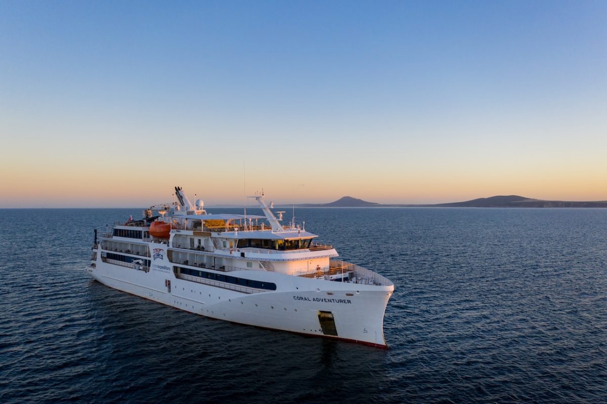 tropical expedition ship