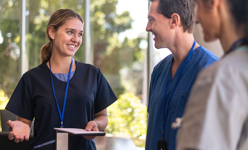 healthcare workers