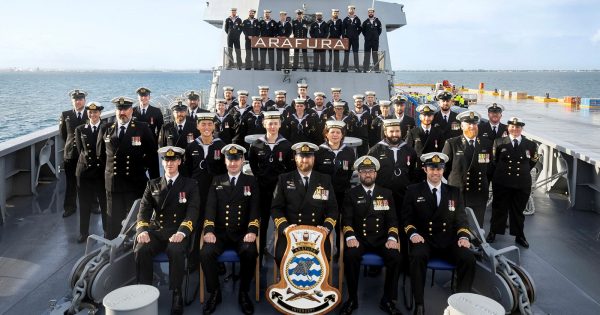 Navy commissions first Arafura-class offshore patrol vessel into service