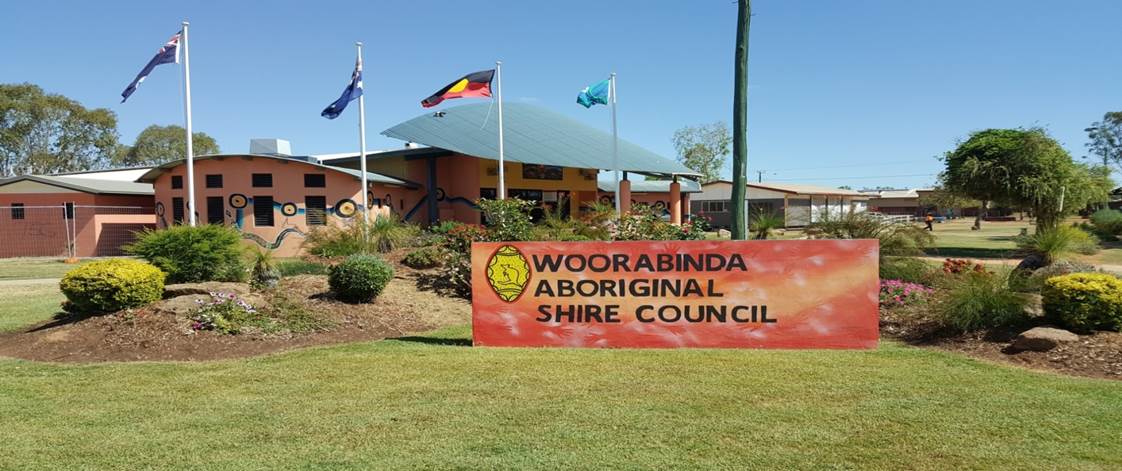 sign in front of council buildings