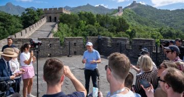 Albanese echoes Whitlam at the Great Wall of China