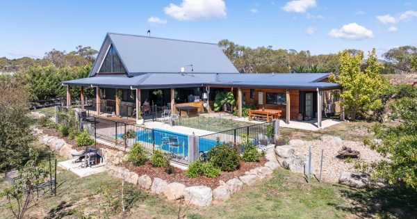 'Silverbirch' presents alpine family living at its finest, in-ground pool and all