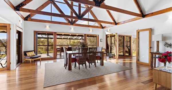 High on Berry Mountain, a home built for light, space and connection