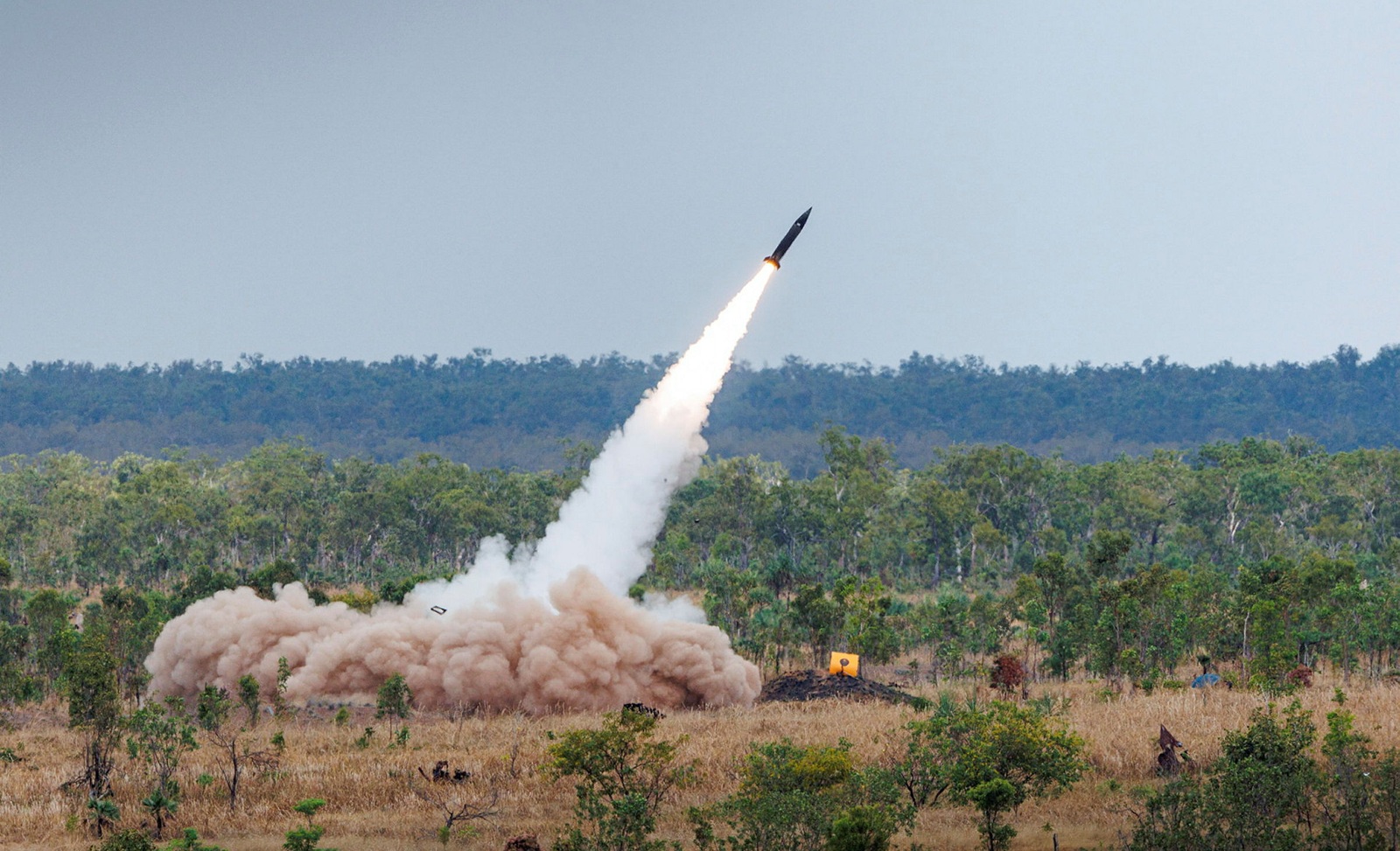 PrSM missile launch