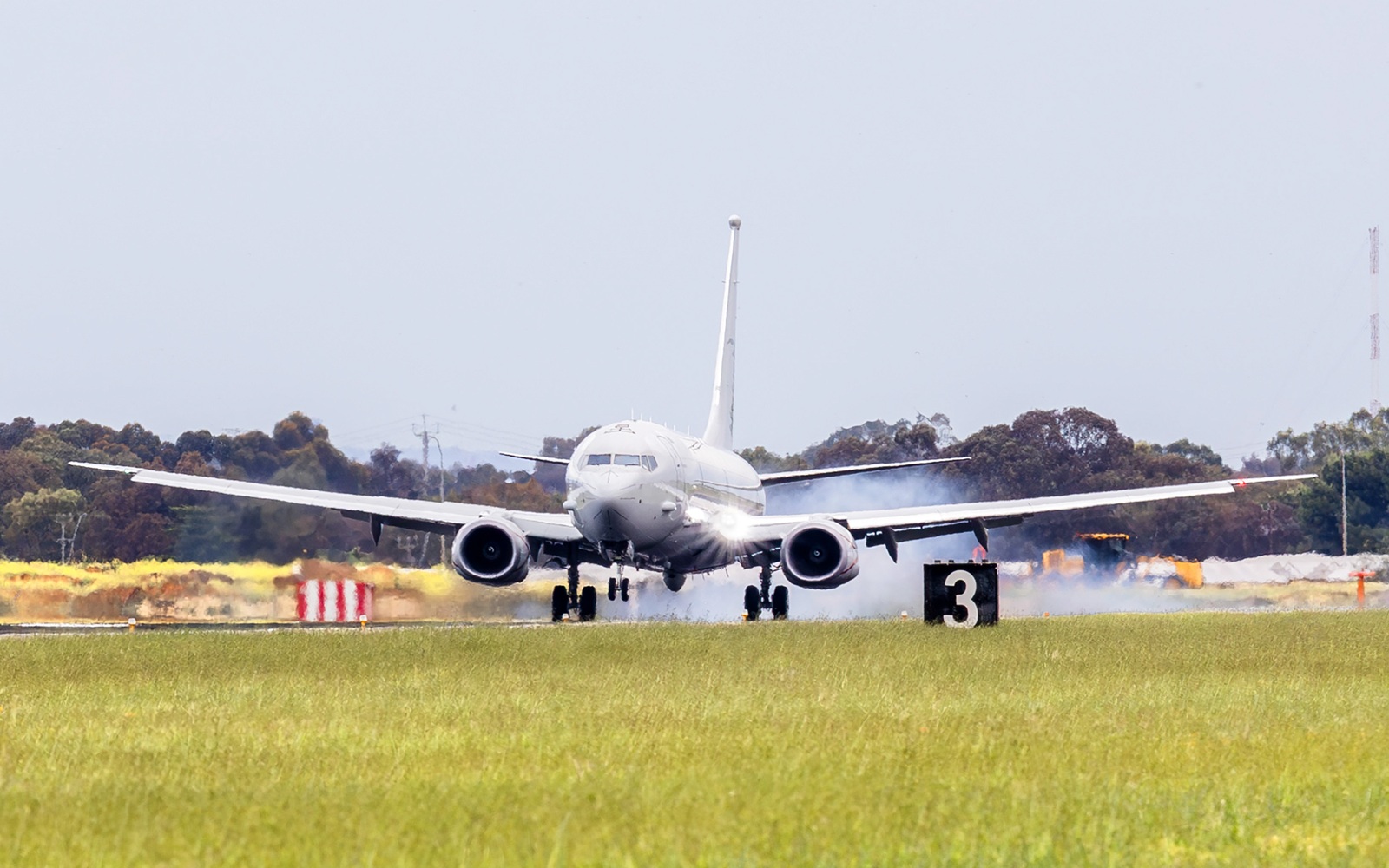 RAAF P-8A Poseidon at Edinburgh