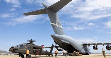 First two army Apache attack helicopters delivered to Townsville