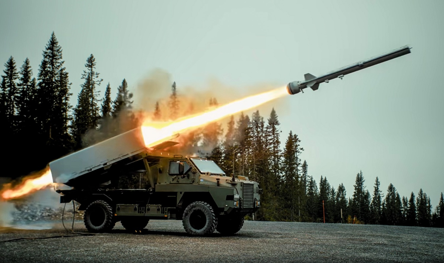 Strikemaster NSM test firing