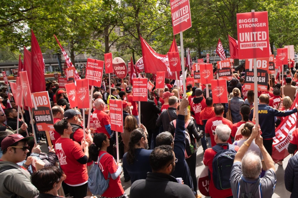 union rally