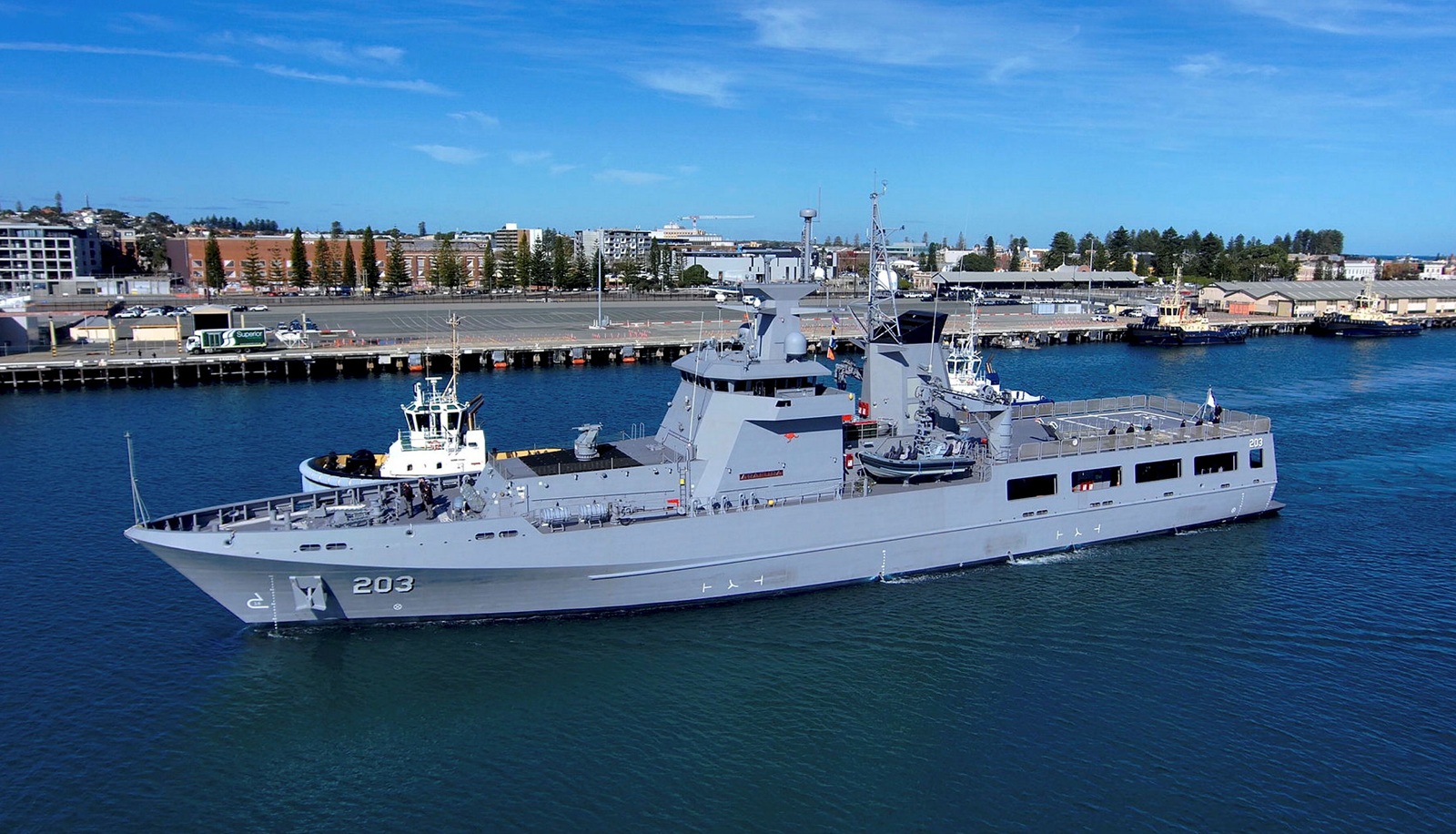 HMAS Arafura, an OPV