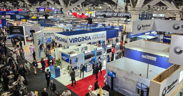 Marles opens international maritime trade show with usual rhetoric but little substance